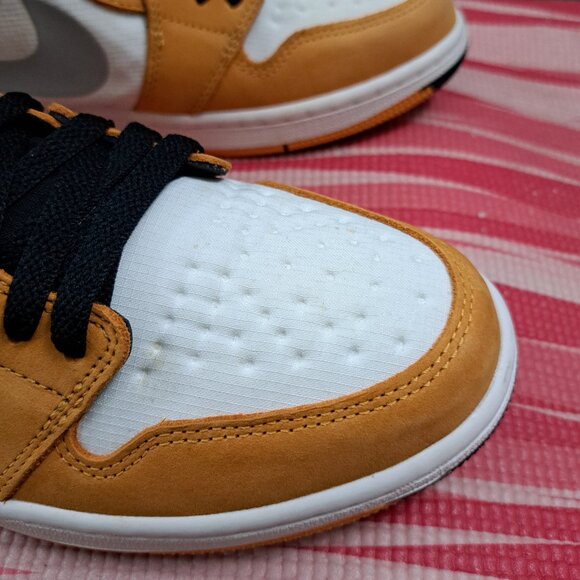 Size 10 Nike Air Jordan 1 Element Gore-Tex Men Light Curry Gold Sail DB2889-700 - Picture 8 of 14